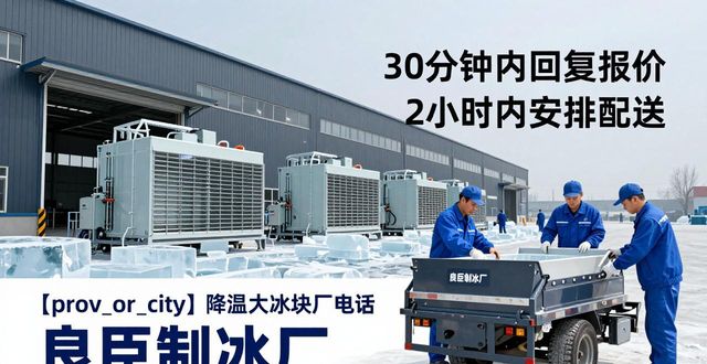 西青降温大冰块厂电话 良臣制冰厂