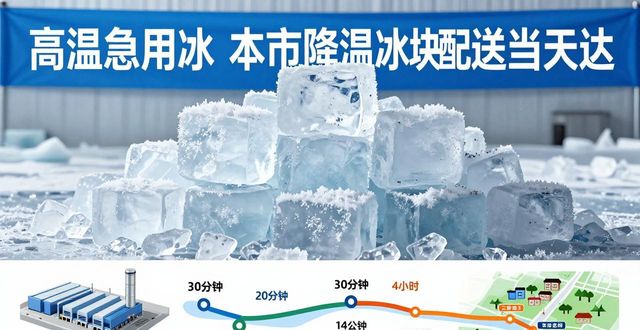 降温冰块配送流程_高效靠谱冰块运输_西青降温冰块配送